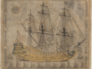 Calligraphic Galleon